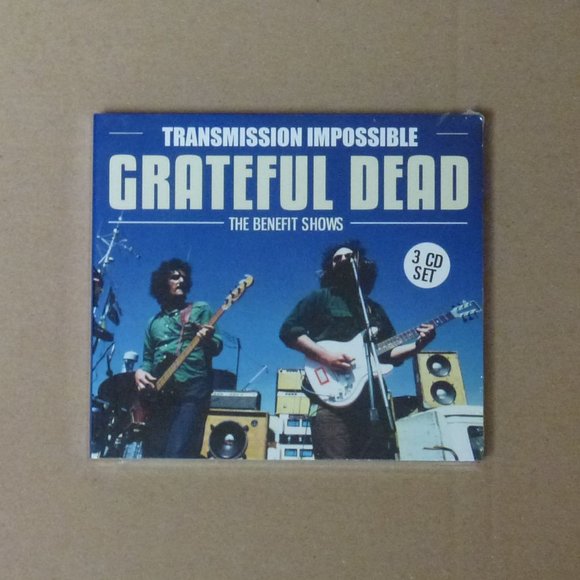 Grateful Dead Transmission Impossible 3-CD ~ The Benefit Shows ~ New/Sealed! - Picture 2 of 3